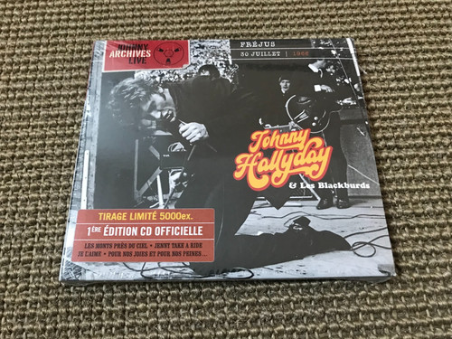 Digipack titres johnny - cd,