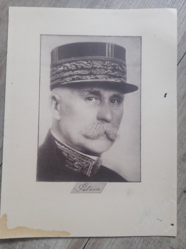 Portrait marechal petain - portrait,
