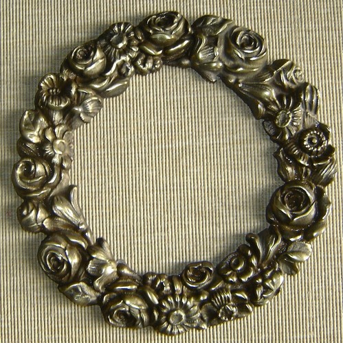 Cadre ancien bronze decor - ancien, en