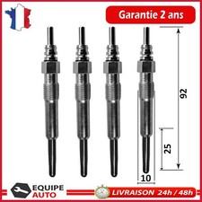 4 bougies de préchauffage