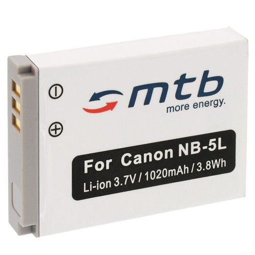 Batterie nb5l pour canon - batterie,