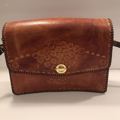 Vintage tooled leather - 70’s,