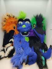 Grandes Marionettes The Puppet Company Très Bon État - 3 Marionnettes A Main 