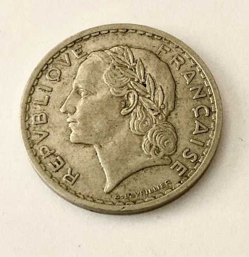 Francs lavrillier 1935 - 5,