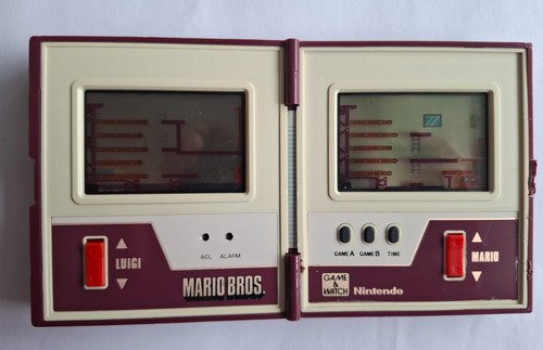 Nintendo game watch mario - nintendo,