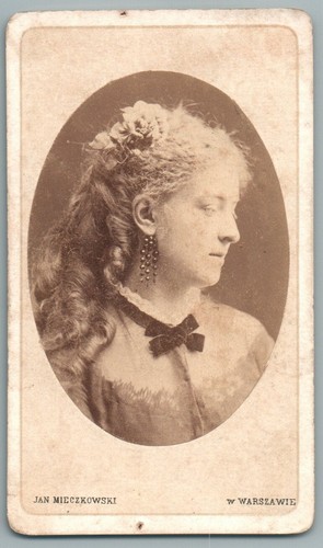 Cdv 1870 pologne varsovie - cdv,
