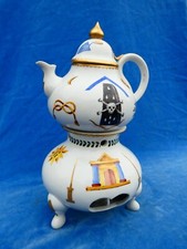 SUPERBE RARE ++ TOP ! TISANIERE ANCIENNE Old tea pot FRANC-MACONNERIE Freemason