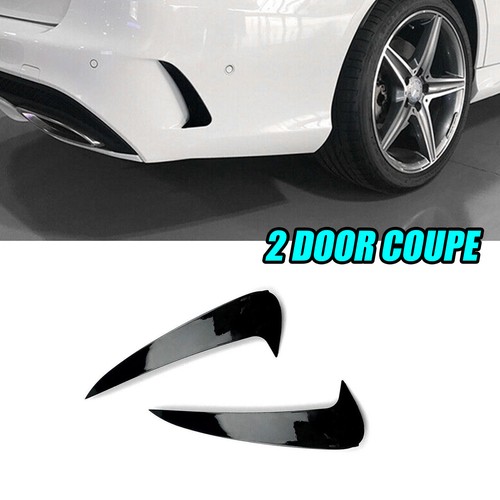 Rear bumper canard - bumper,