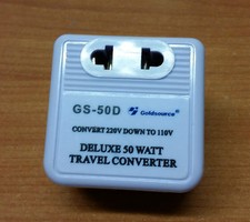 TRANSFORMATEUR 220/110V POUR APPAREILS IMPORTES DES USA ADAPTATEUR CONVERTISSEUR