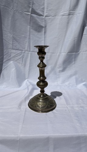 Pied lampe argenté - pied, de