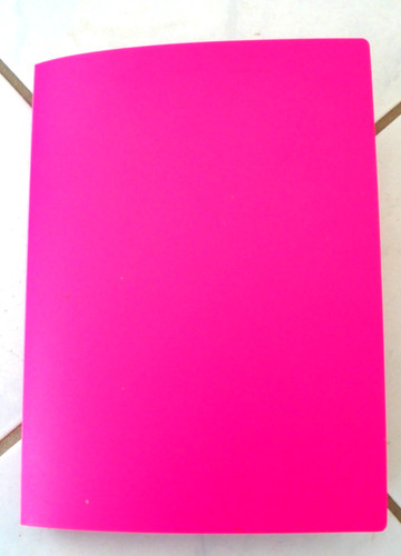 Classeur rose vide pour - classeur,