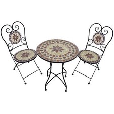 Table jardin 2 chaises - de,