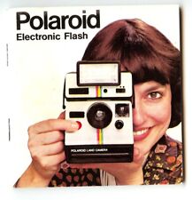 Notice Mode d'emploi Manuel electronic flash appareil photo Polaroid 1000