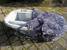 Nacelle bleu marine à motifs blancs fashion