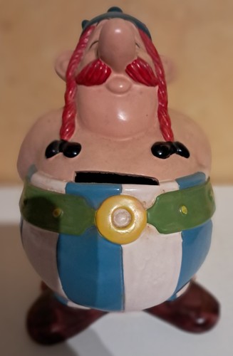 Uderzo tirelire ceramique - .,