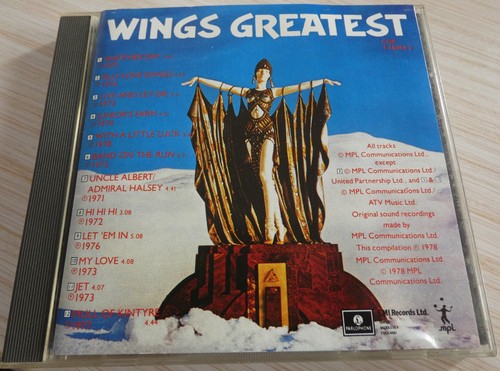 Rare album greatest wings - rare, cd