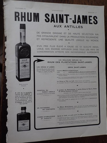 Rhum saint james sphinx gant - saint,