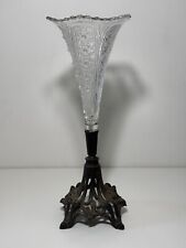 Vase tulipier en verre sur