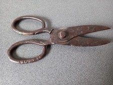 "FORCES" ANCIENNE PAIRE DE CISEAUX OUTIL TONTE MOUTON PORTUGAL 25 CM