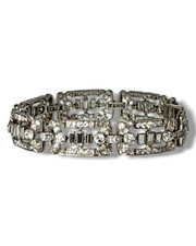 Gorgeous Art Deco Platinium Diamond Bracelet