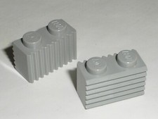 2 x LEGO Star Wars OldGray brick ref 2877/set 7134 7133 7166 7161 7110 4558 7171