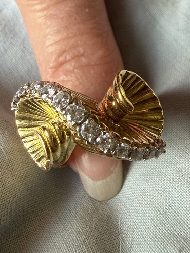 Bague carats diamants - bague, or