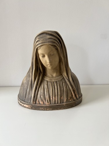 Ancien buste terre cuite - en,