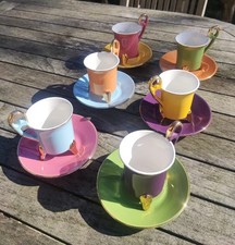 Tasses Geneviève Lethu Multicolores