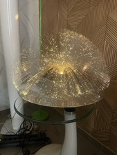 Lampe fibre optique vintage années 70. Space âge