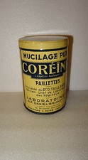 ANCIENNE BOITE PRODUIT PHARMACEUTIQUE ANNEES 30-40 / PAILLETTES DE COREÏNE