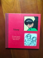 TINTIN LIVRE FRANCE LOISIRS TCHANG FORMAT 21,5 X 21,5 CM (AN76)