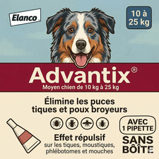 ANTIPARASITAIRE CHIENS MOYENS