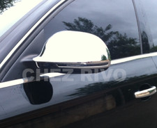 2 x CACHES CHROME ADHESIFS COQUES RETROVISEURS AUDI A3 A4 A5 B8 A6 C6 A8 Q3 8U
