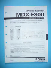Service Manuelle pour Yamaha MDX-E300, Original