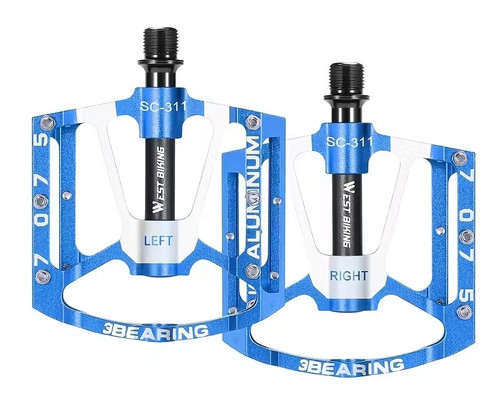Pédales vélo alu cnc corps - pédales,