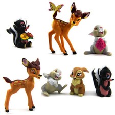 7 FIGURINES D'ACTION BAMBI