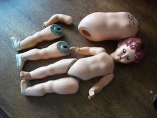pièces détachées de poupées gégé pour restauration (une poupée entière)