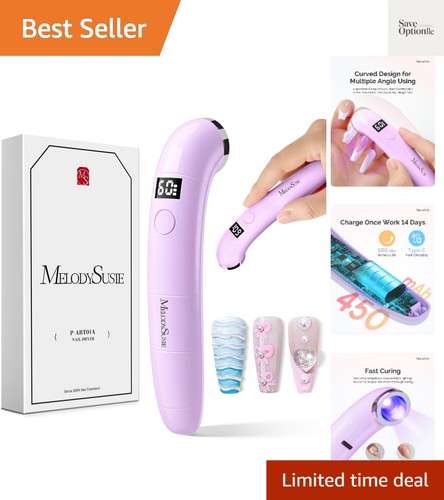 Handheld flash cure nail lamp - handheld,