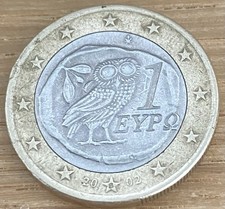 Pièce de 1 Euro GRECE année