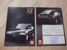 Catalogue CITROEN AX IMAGE – 02/1990 – 6 pages