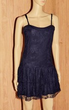 Robe d'été noire bretelle