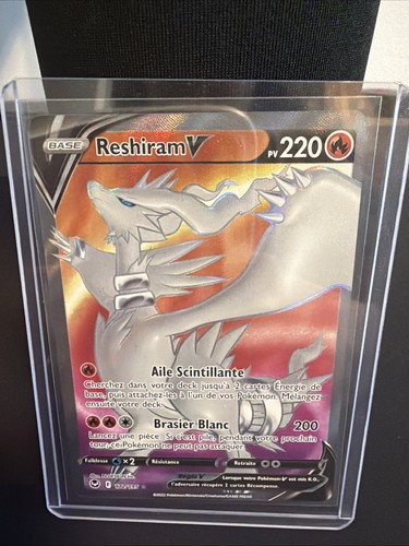 Carte pokémon reshiram v - carte, :
