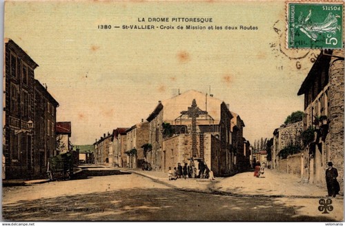 S22931 cpa saint vallier - vallier,