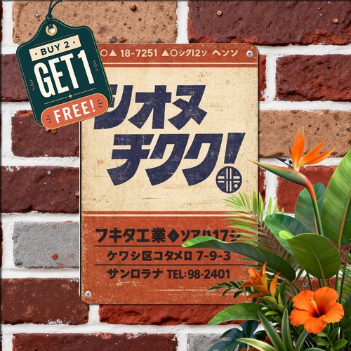 Japanese retro advertising art - advertising,