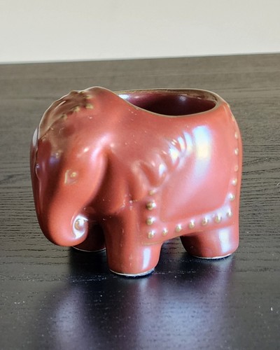 Partylite elephant maroon - partylite,