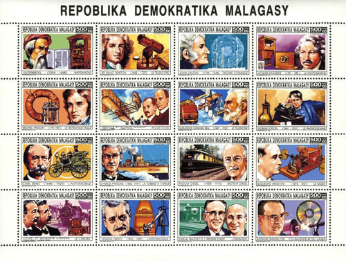 Stamps madagascar 1993 - stamps, perf
