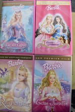 Lot x4 Vhs Film Barbie