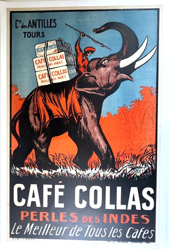 Affiche 1927 originale litho - affiche,