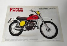 Fantic Motor Gamme 1973 Prospectus Catalogue Brochure Moto