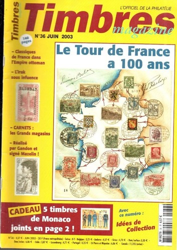 Revue timbres magazine - revue,